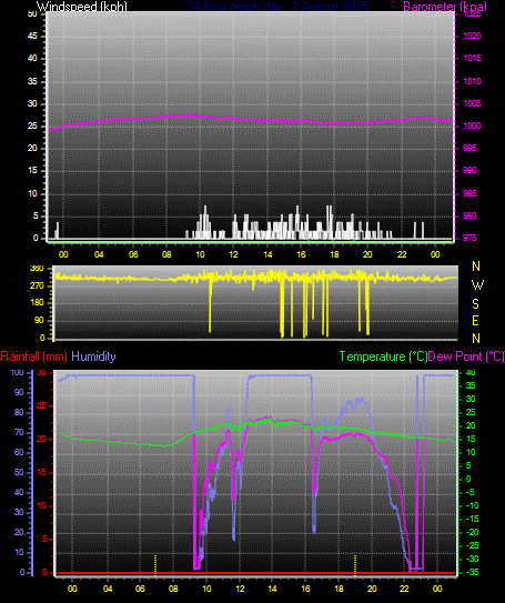 24 Hour Graph for Day 31