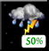 Thunderstorms Early