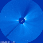 Latest LASCO C3 image of the Sun