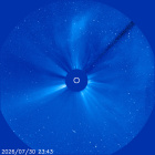 Latest LASCO C3 image of the Sun