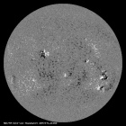 Latest SDO/HMI Magnetogram image of the Sun