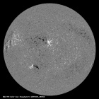 Latest SDO/HMI Magnetogram image of the Sun