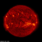 SOHO EIT 304 image of the sun