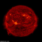 SOHO EIT 304 image of the sun